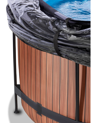 Басейн EXIT 360х122 см + тепловий насос + пісочний фільтр